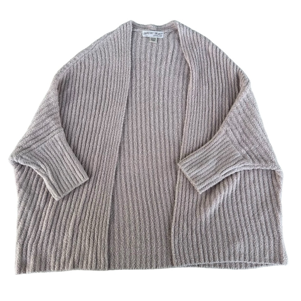 Barefoot Dreams CozyChic Lite Ribbed Shrug QVWCl1183 Faded Rose Size XXS/XS